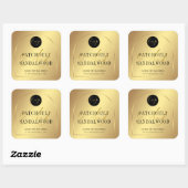 Elegant Goud Logo Product Verpakking Kaarsen Label (Vel)