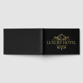 Elegant goud | Luxe hotel gastenboek (Volledig)