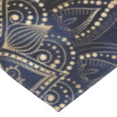 Elegant Goud Mandala Blauw Galaxy Tafelkleed (Gekanteld)