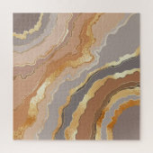 Elegant goud marmer: gestileerde achtergrond. legpuzzel (Verticaal)