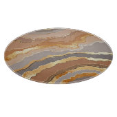 Elegant goud marmer: gestileerde achtergrond. snijplank (Hoek)