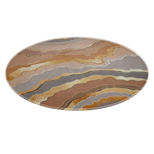 Elegant goud marmer: gestileerde achtergrond. snijplank (Hoek)