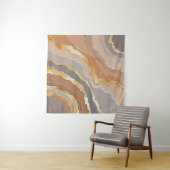 Elegant goud marmer: gestileerde achtergrond. wandkleed (In Situ (horizontaal))