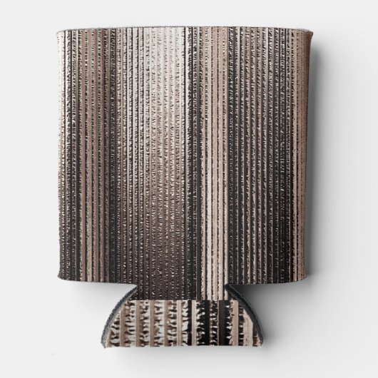 Elegant Goud Metaal: 3D Luxe Render Blikjeskoeler (Voorkant)
