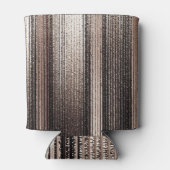 Elegant Goud Metaal: 3D Luxe Render Blikjeskoeler (Achterkant)