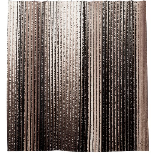 Elegant Goud Metaal: 3D Luxe Render Douchegordijn (Voorkant)