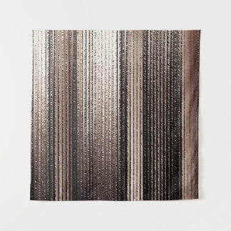 Elegant Goud Metaal: 3D Luxe Render Wandkleed