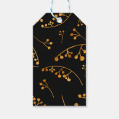 Elegant goud metallic effect bessen Gift Label Cadeaulabel (Voorkant)