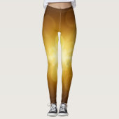 Elegant goud modern eenvoudig voor haar leggings (Voorkant)