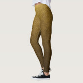 Elegant goud modern eenvoudig voor haar leggings (Links)