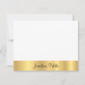 Elegant Goud Modern Sjabloon Handschrift Tekst Pla (Voorkant)