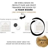 Elegant Goud Monogram Bruiloft Zitting Grafiek Tek Poster