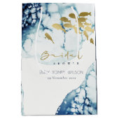 ELEGANT GOUD NAVY ONDERWATER VIS BRUIDSSUITE MEDIUM CADEAUZAKJE (Voorkant)