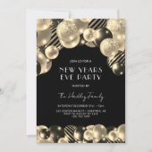 Elegant Goud Nieuwjaar Eva Kaart (Voorkant)