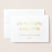 Elegant goud, onze eerste kerstviering