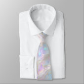 Elegant Goud Opal Edelsteen Patroon Chic Stropdas (Gebonden)