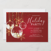 Elegant Goud Ornament Kerstfeest Kaart