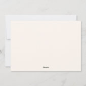 Elegant Goud Script Minimalistisch Vrolijk Kerstfe Feestdagenkaart (Achterkant)