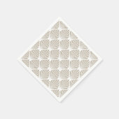 Elegant goud shell patroon servet (Hoek)