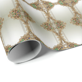 Elegant Goud Sierlijk Inpakpapier