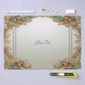 Elegant Goud Sierlijk Tissuepapier (Craft)