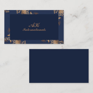 elegant goud Standaard, 3,5 inch x 2,0 inch Visite Visitekaartje