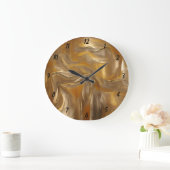 Elegant Goud Stijlvol Grote Klok (Huis)