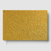 Elegant goud textuur 9" x 6" gastenboek (Voorkant)