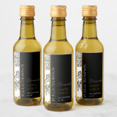 Elegant goud zelfgemaakte esdoorn siroop label wijn etiket (Flessen)