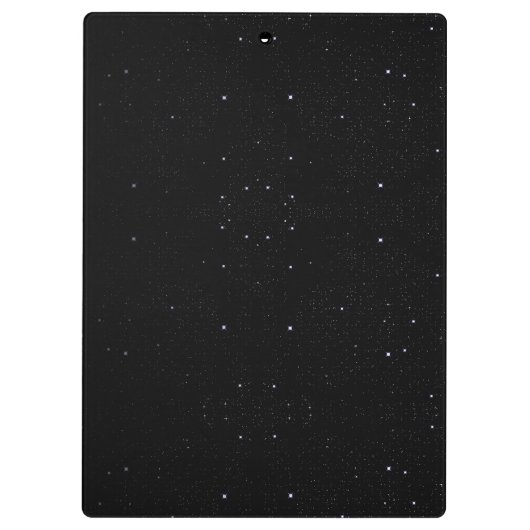 Elegant goud zwart zilver geometrische driehoeken klembord (Achterkant)