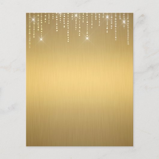 Elegant goudblanco flyer (Voorkant)