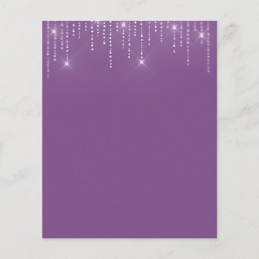 Elegant goudblanco flyer (Achterkant)