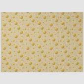 Elegant gouden 50ste Jubileum Tissuepapier (Voorkant)