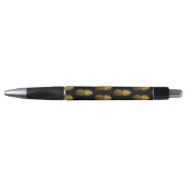 Elegant Gouden Ananaspatroon Pen (Voorkant)
