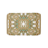 Elegant gouden barok, sierlijk ontwerp. badmat (Voorkant)