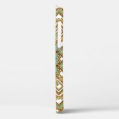 Elegant gouden barok, sierlijk ontwerp. Case-Mate iPhone case (Achterkant / Links)