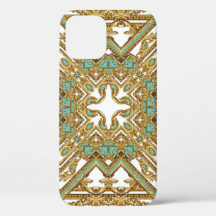 Elegant gouden barok, sierlijk ontwerp. Case-Mate iPhone case