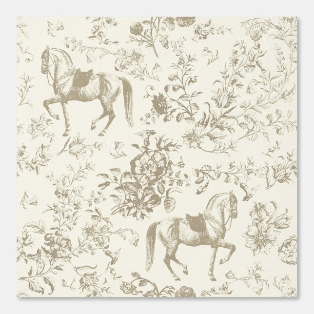 Elegant  gouden beige paardenbloemmotief behang (Voorkant)