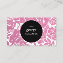 Elegant gouden bloemenontwerp met vet zwart