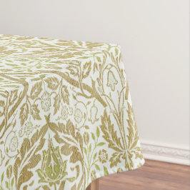 Elegant gouden bloempatroon tafelkleed