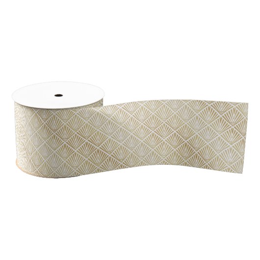Elegant gouden diamantpalm, kunstdecodesign grosgrain lint (Spoel)