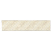 Elegant gouden diamantpalm, kunstdecodesign korte tafelloper (Horizontaal)