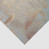 Elegant gouden en blauwe libel kunstwerk tissuepapier (Detail)