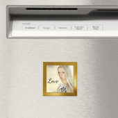 Elegant gouden foto Lijst Magneet (Insitu (Vaatwasser))