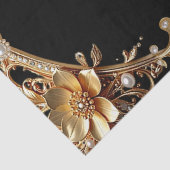 Elegant Gouden Frame Tissuepapier (Detail)