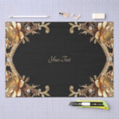 Elegant Gouden Frame Tissuepapier (Craft)
