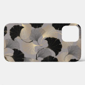 Elegant gouden Ginkgo,  achtergrond. Case-Mate iPhone Case (Achterkant (horizontaal))