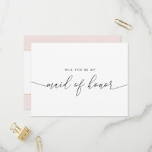 Elegant gouden hart zal je mijn bruidsmeisje zijn