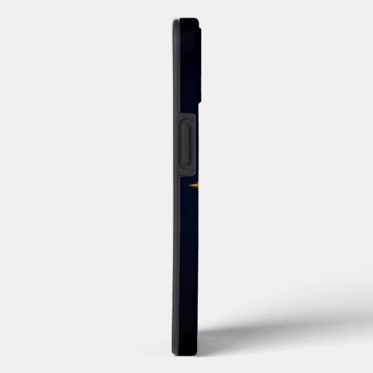 Elegant gouden K letter monogram Case-Mate iPhone Case (Achterkant / Rechts)