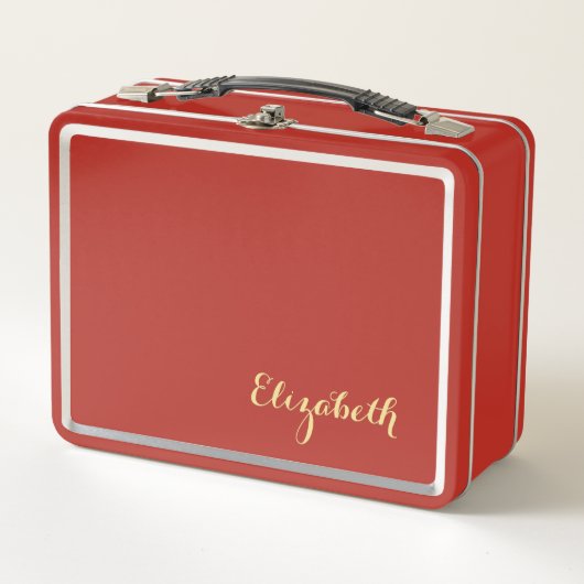 Elegant gouden monogram meisjes jongens Kinder Sch (Voorkant)